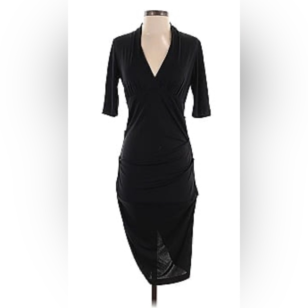 Atelier Nichole Miller Mini Pleated back Dress (Size: Small)